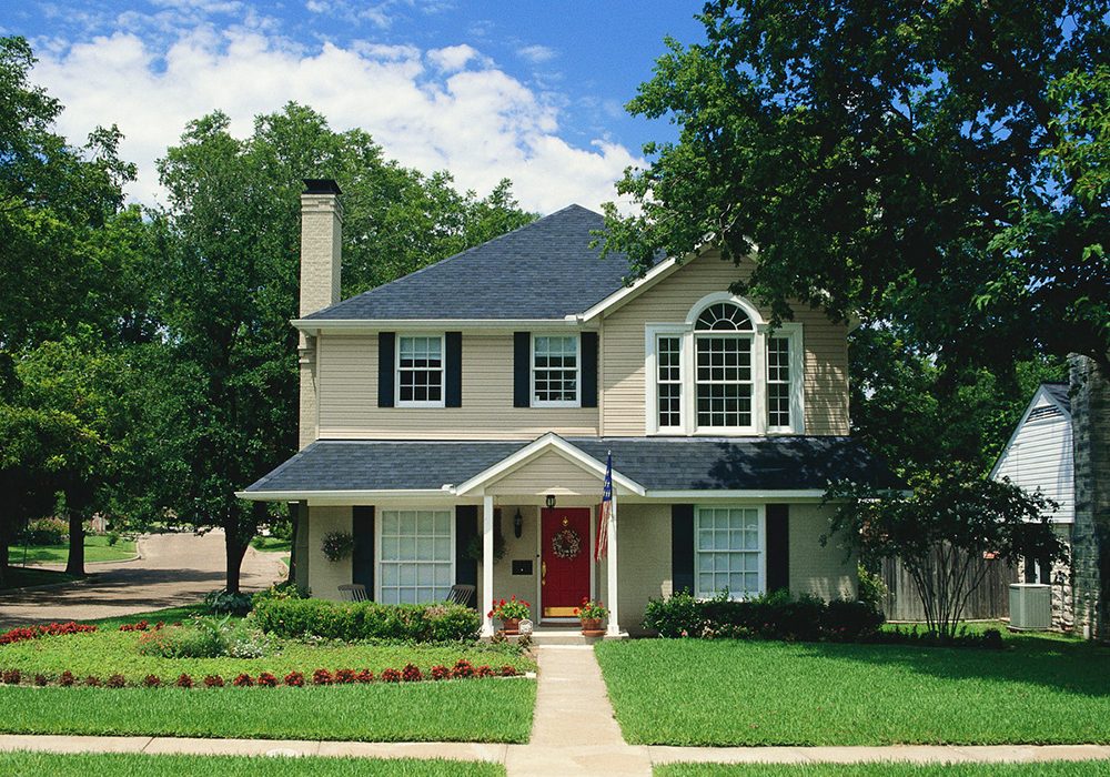 Garden-front home