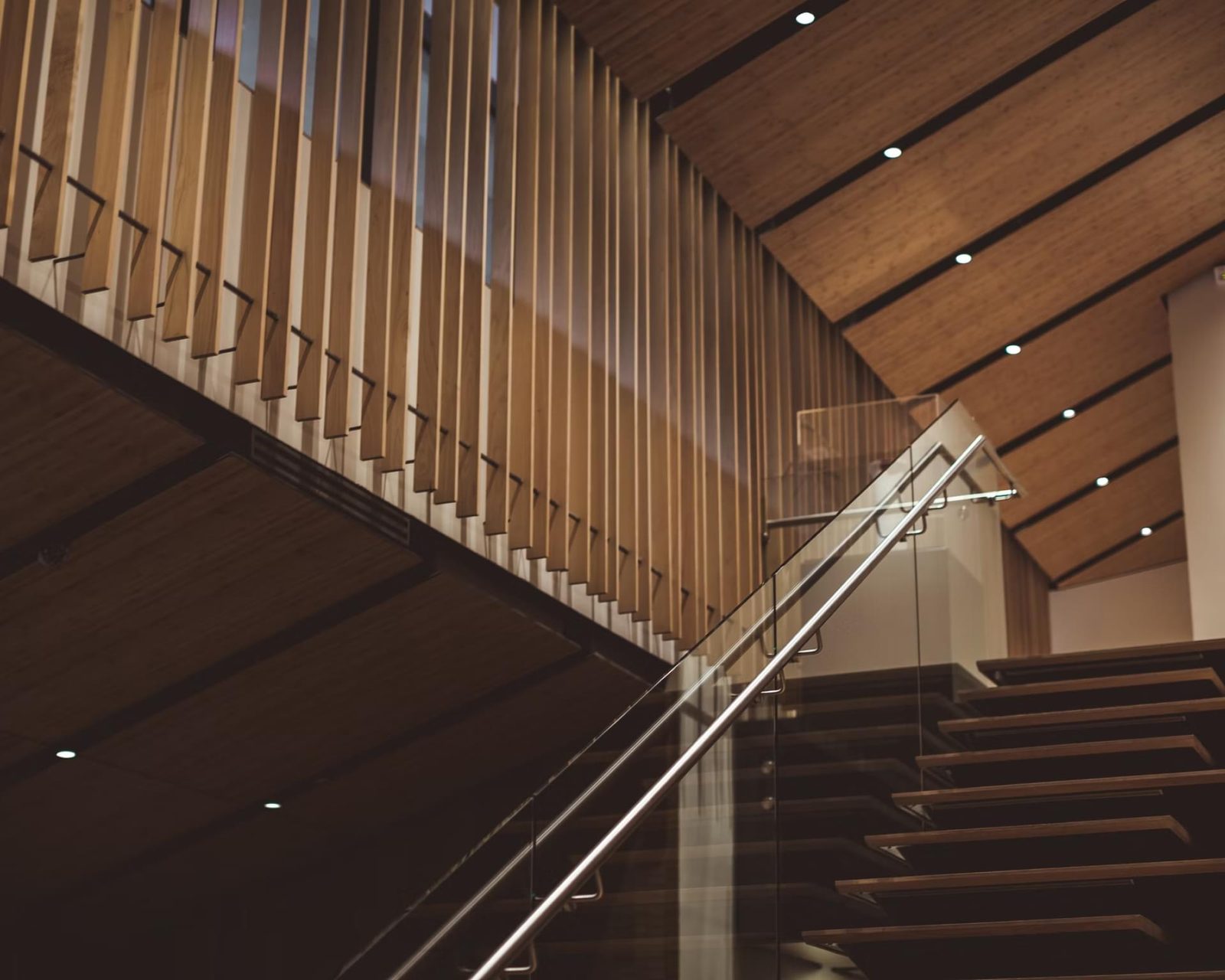 Handcrafted staircase